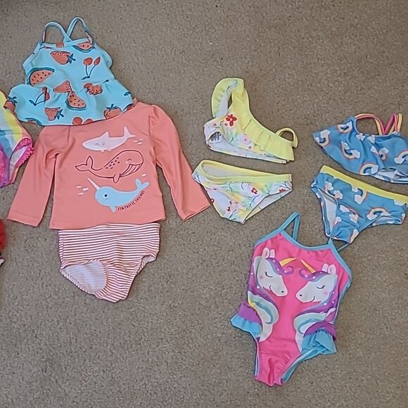 Size 12 months swimming suits lot - Picture 4 of 5